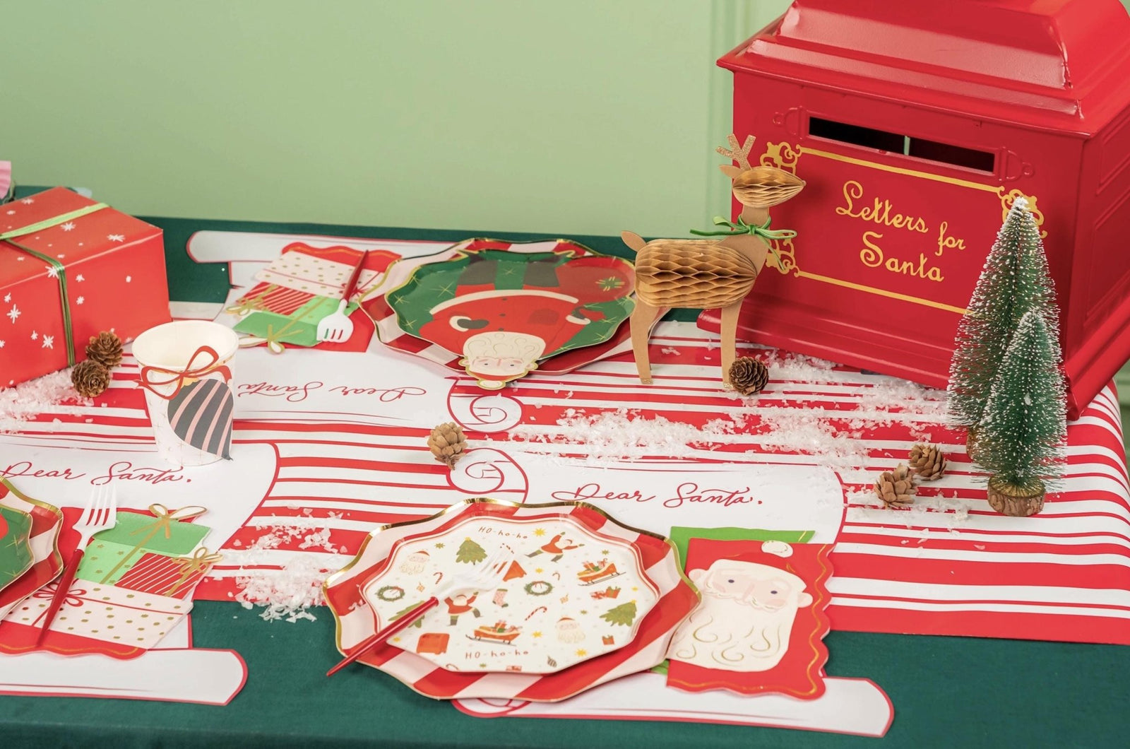 Dear Santa Paper Placemats - Stesha Party