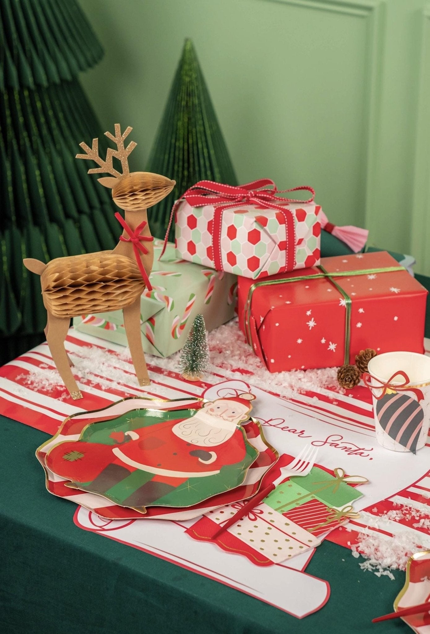 Dear Santa Paper Placemats - Stesha Party