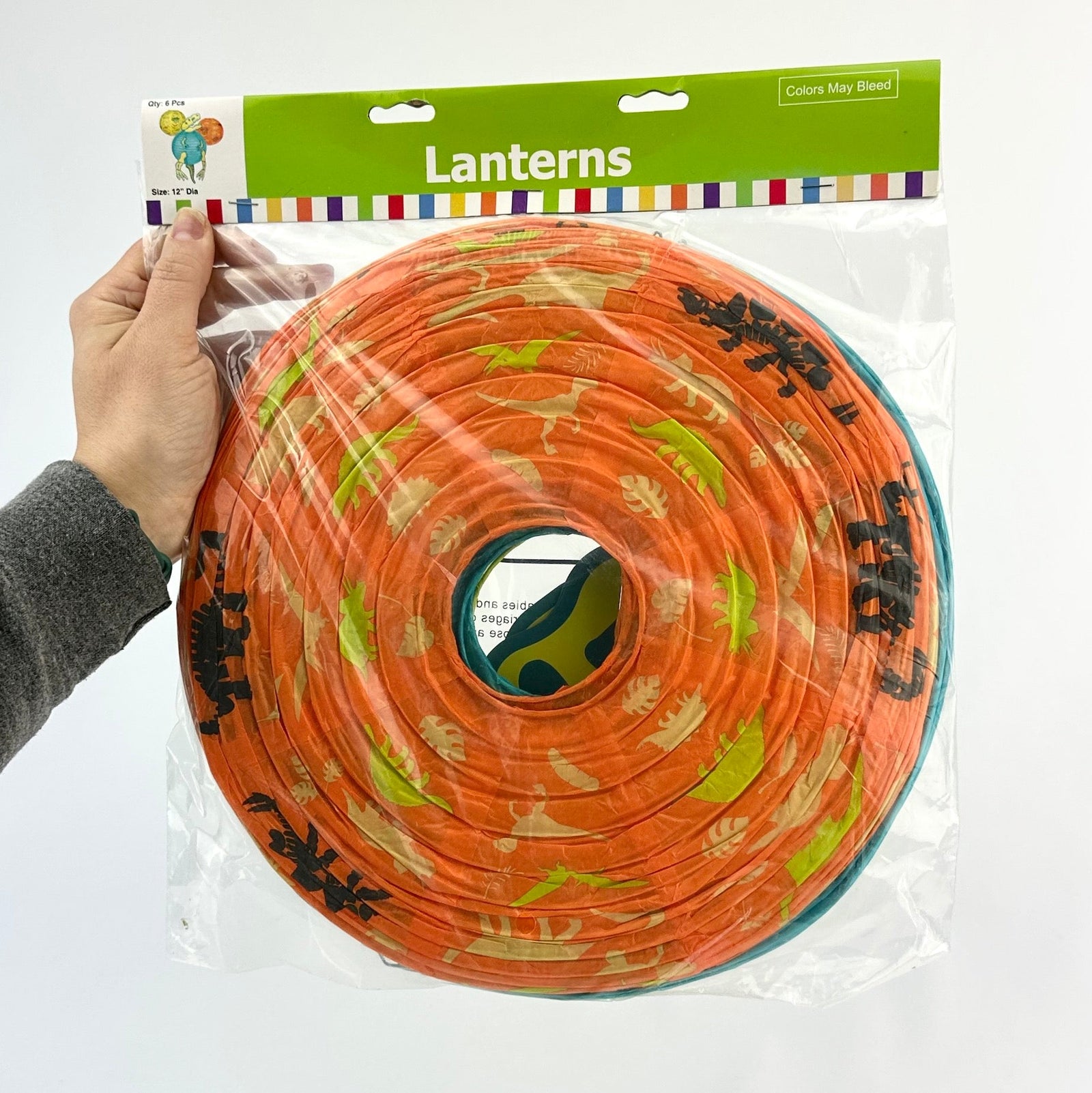 Dinosaur Birthday Party Lanterns 3ct - Stesha Party