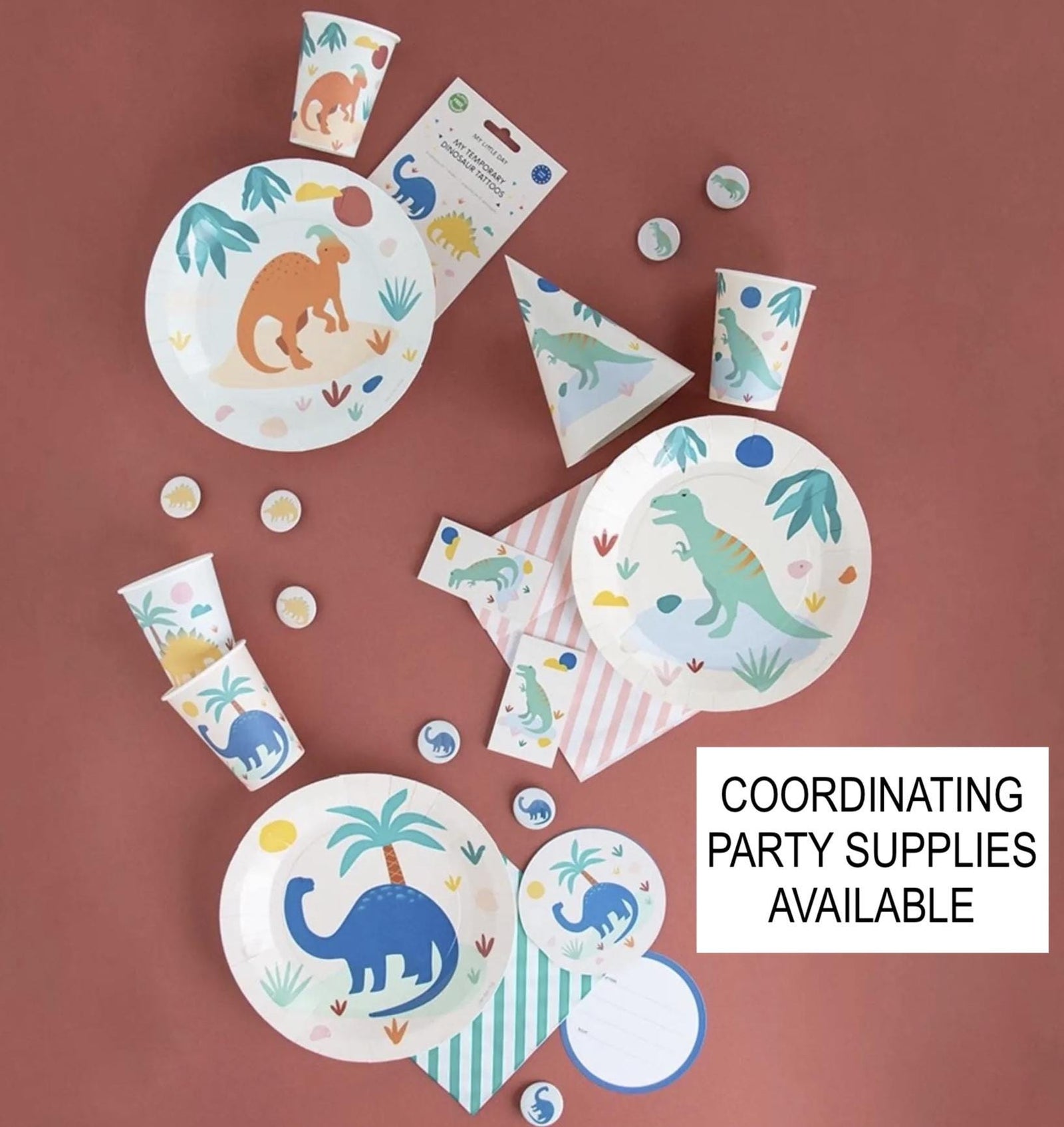 Dinosaur Cake Toppers - Stesha Party