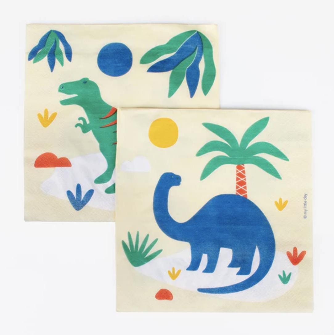Dinosaur Party Napkins 20ct - Stesha Party