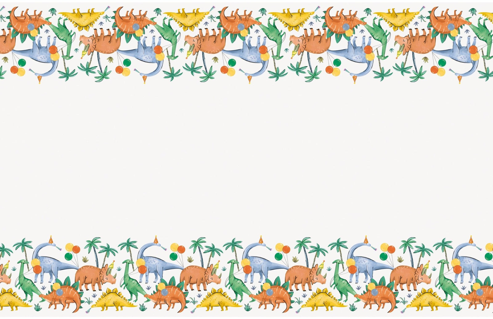 Dinosaur Party Tablecloth - Stesha Party