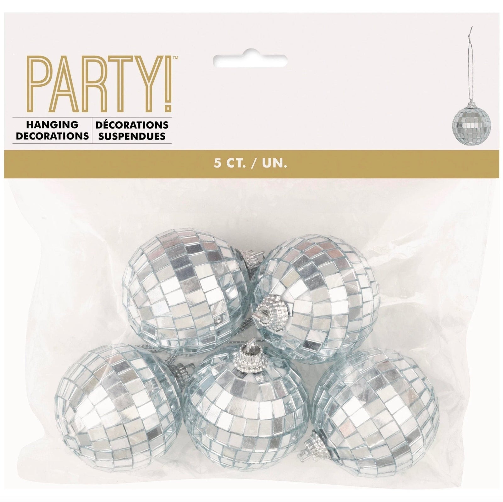 Disco Ball Hanging Decorations - Stesha Party