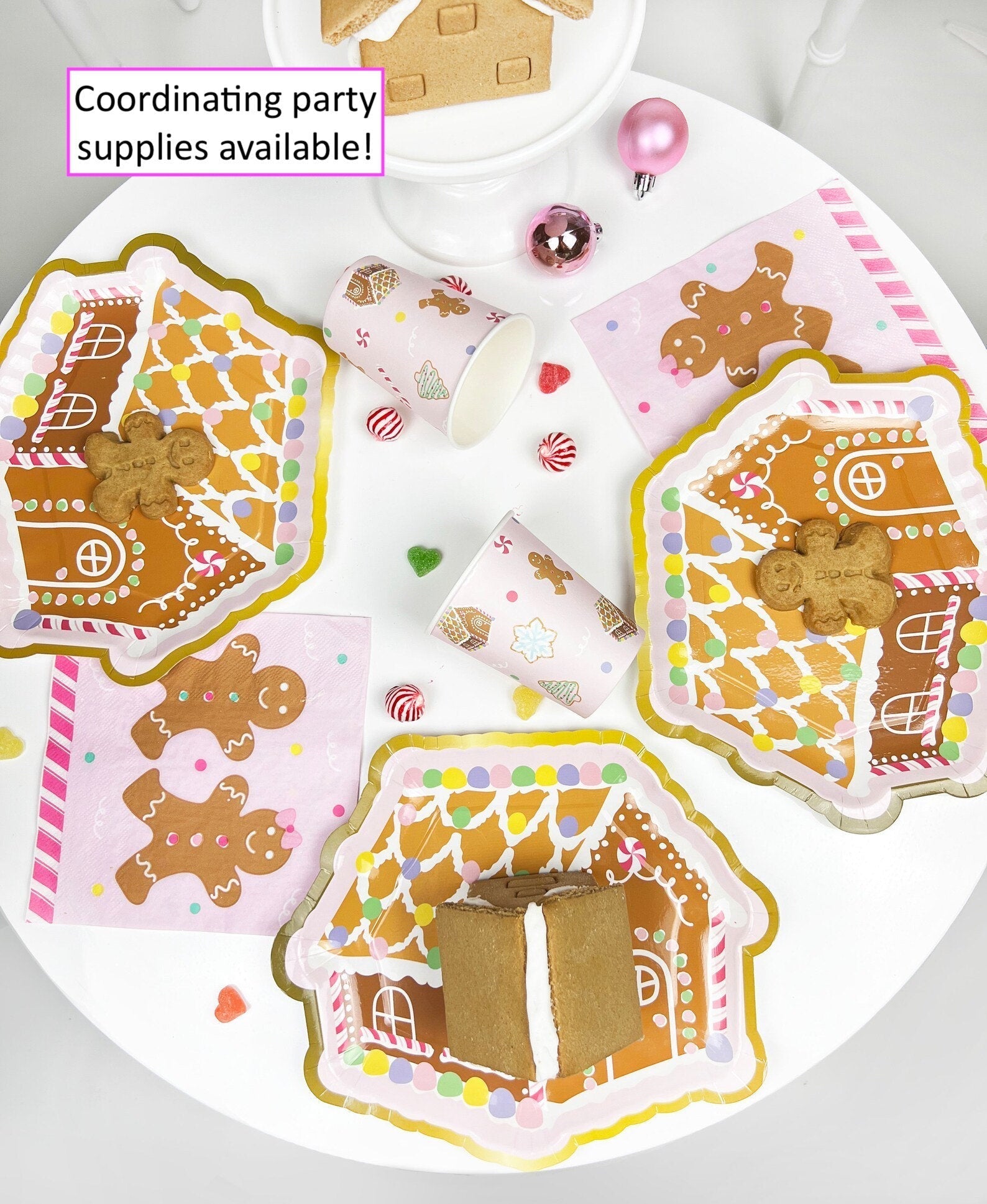 DIY Gingerbread House Centerpiece - Stesha Party