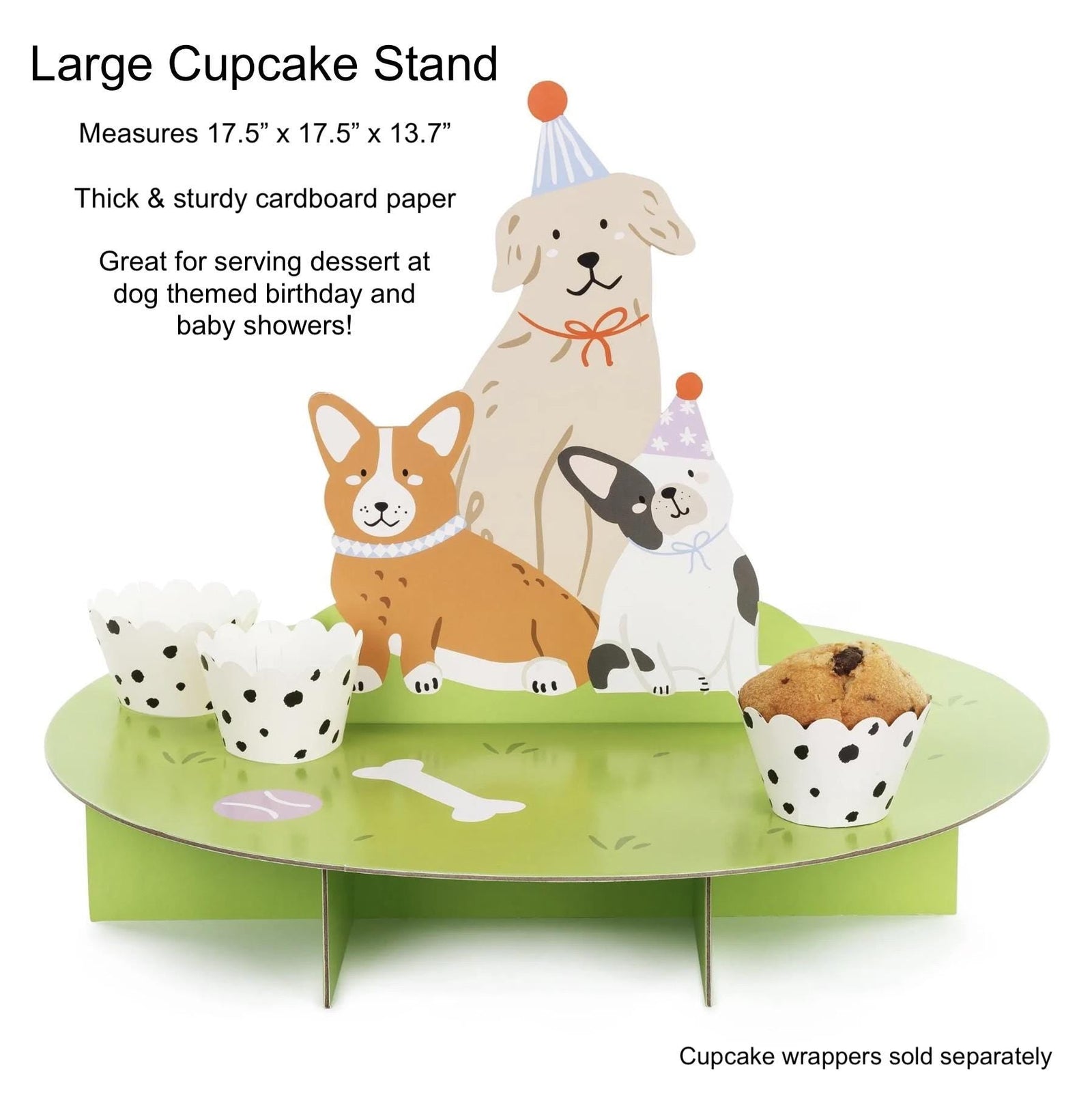 Dog Cupcake Stand - Stesha Party