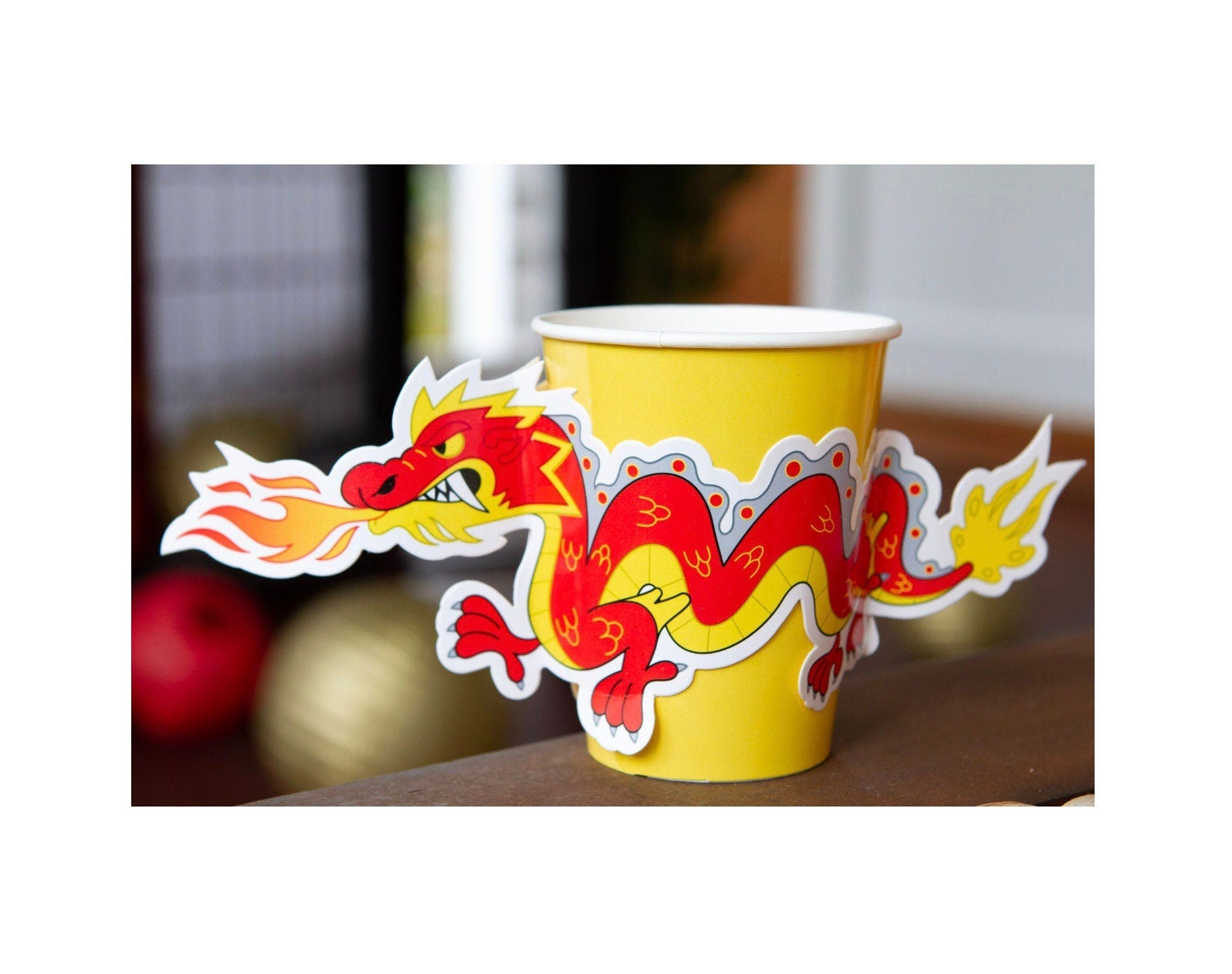 Dragon Party Cups - Stesha Party
