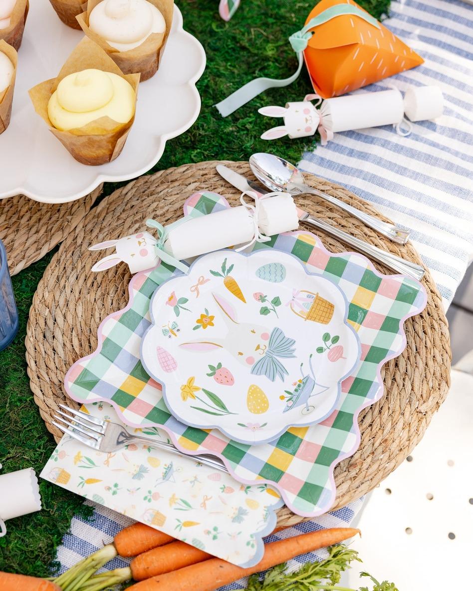 Easter Pattern Napkins 24ct - Stesha Party