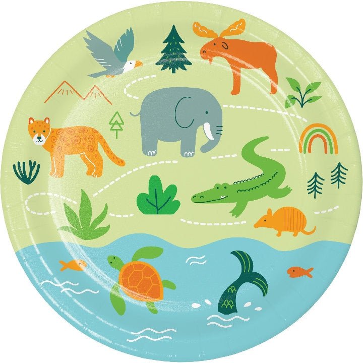 Explorer Party Plates - Stesha Party