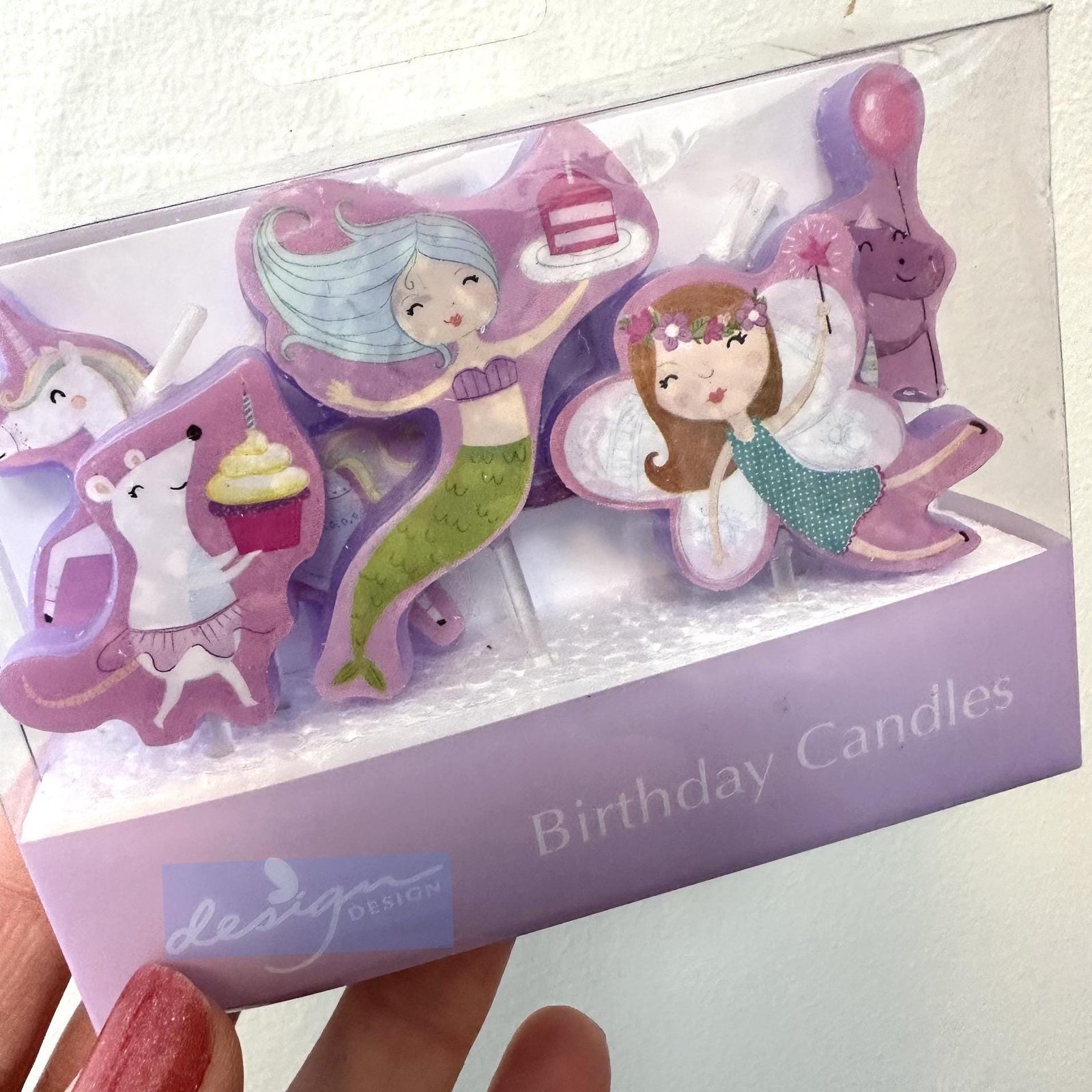 Fairytale Party Cupcake Candles 5ct - Stesha Party