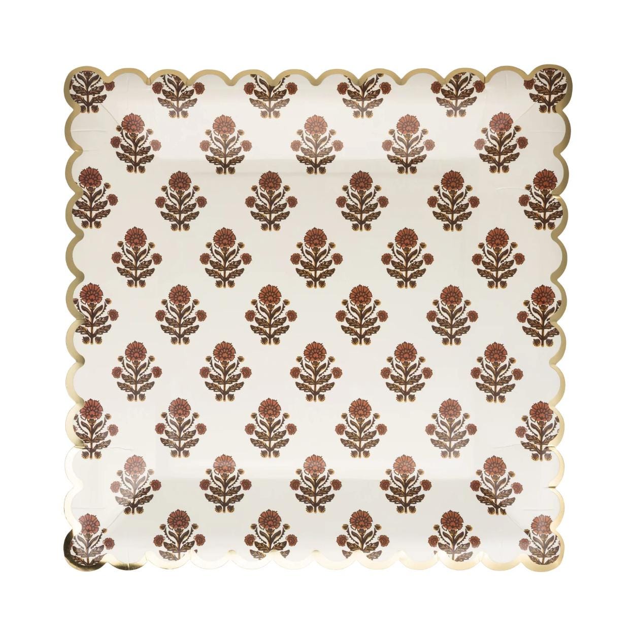 Fall Floral Dinner Plates - Stesha Party