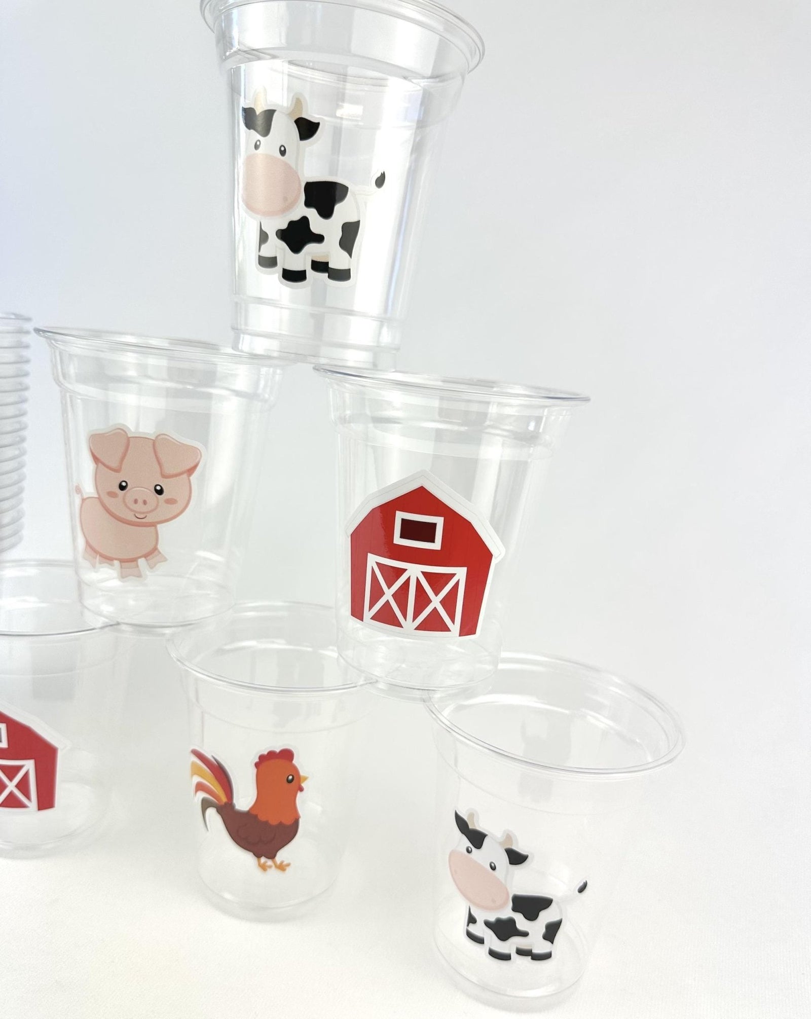 Farm Party Cups 24ct - Stesha Party