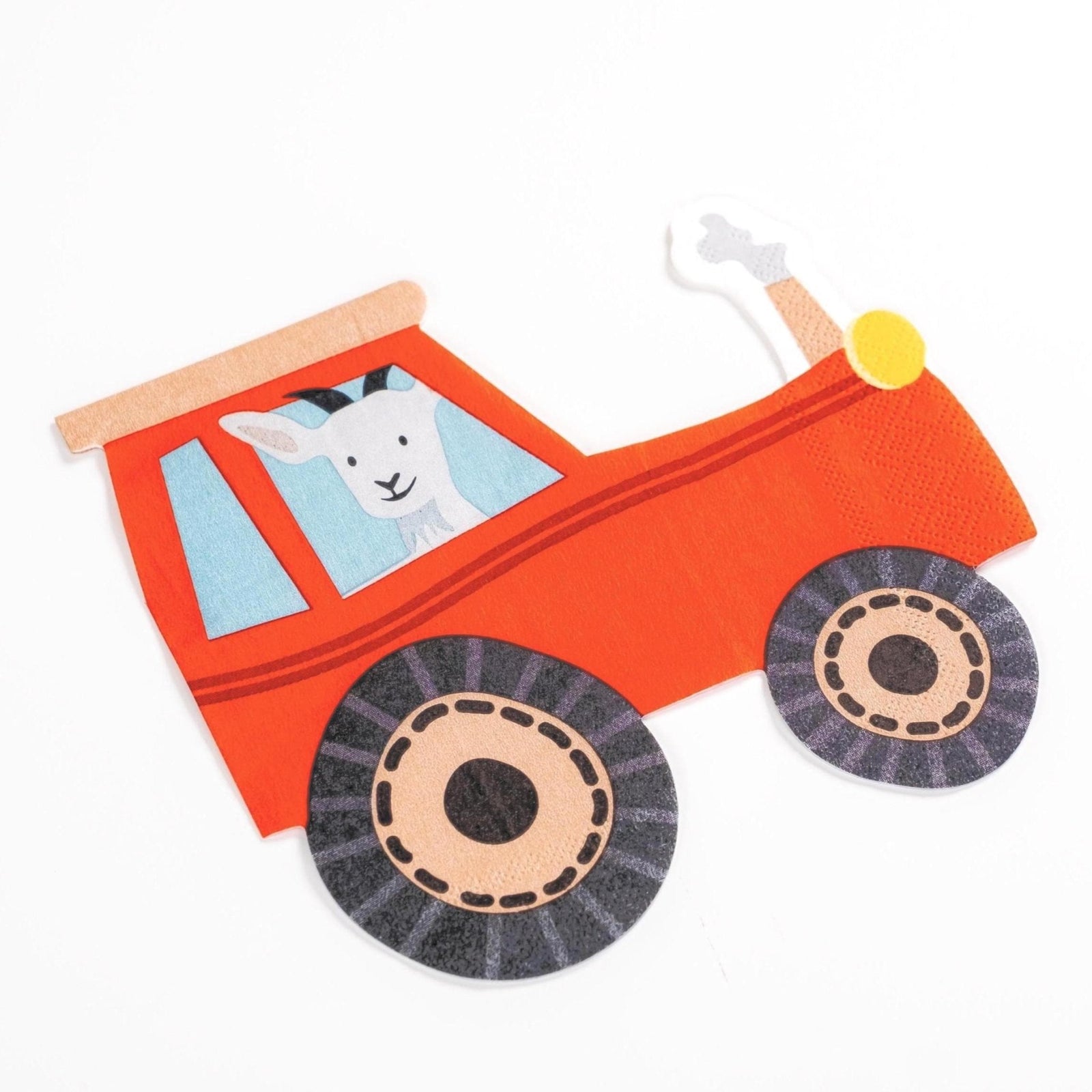 Farm Tractor Napkins 16ct - Stesha Party