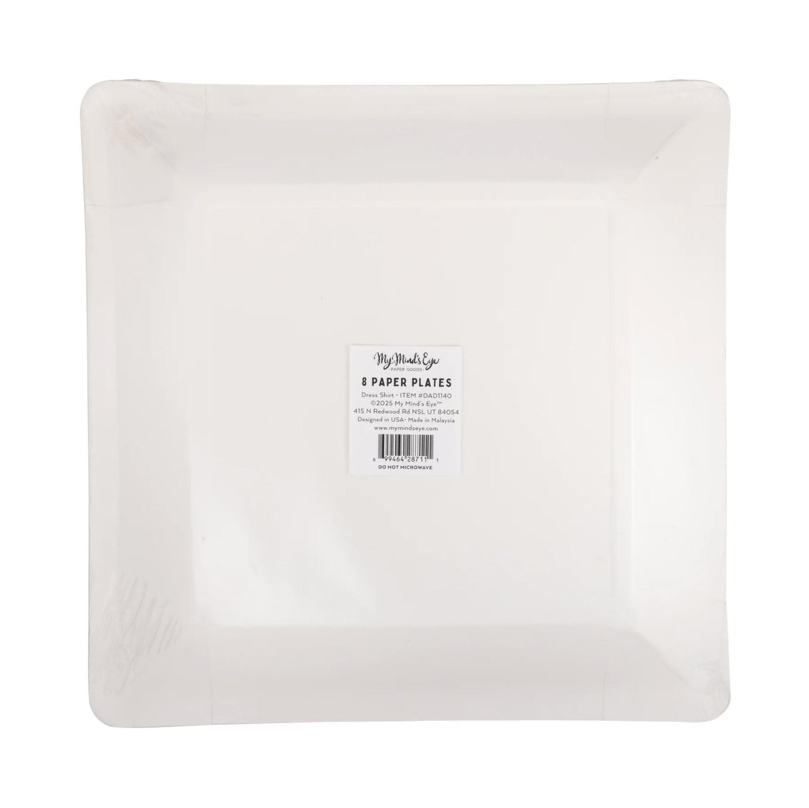 Fathers Day Shirt Plates 8ct - Stesha Party