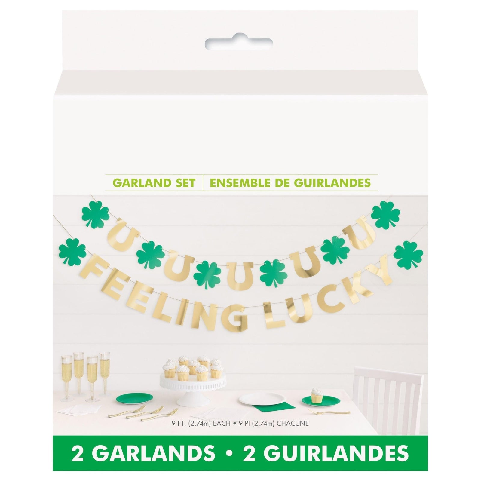 Feeling Lucky Shamrock Banners - Stesha Party