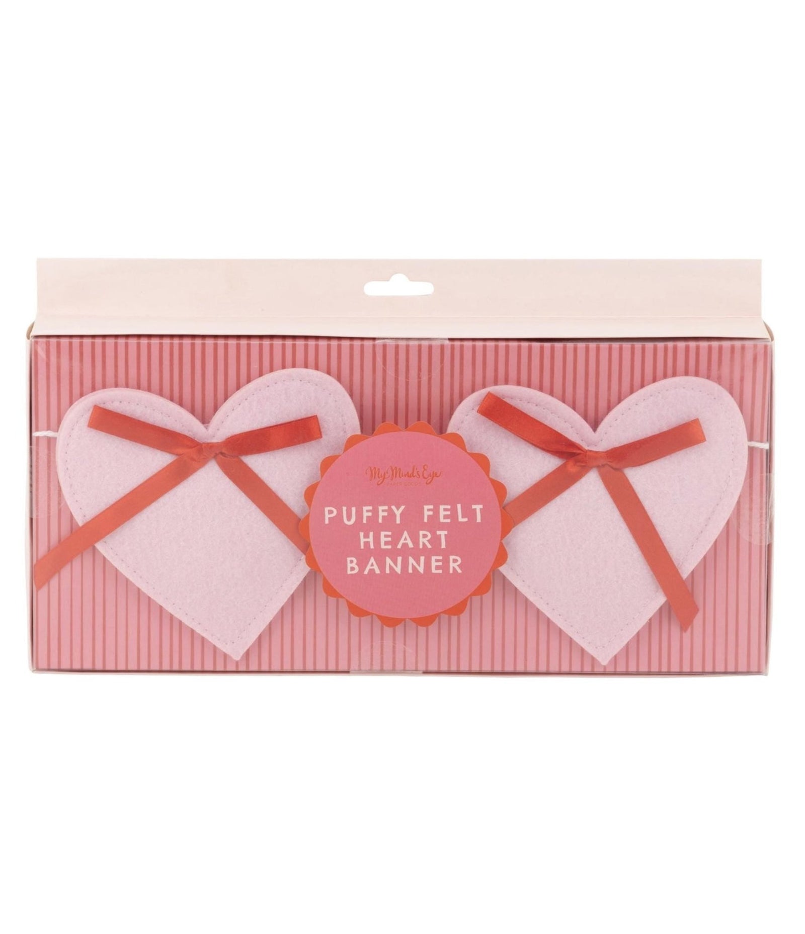 Felt Heart Banner - Stesha Party