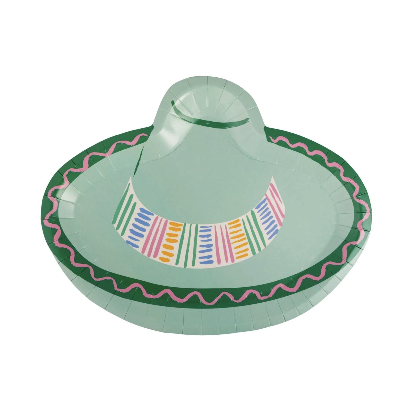 Fiesta Sombrero Plates 8ct - Stesha Party