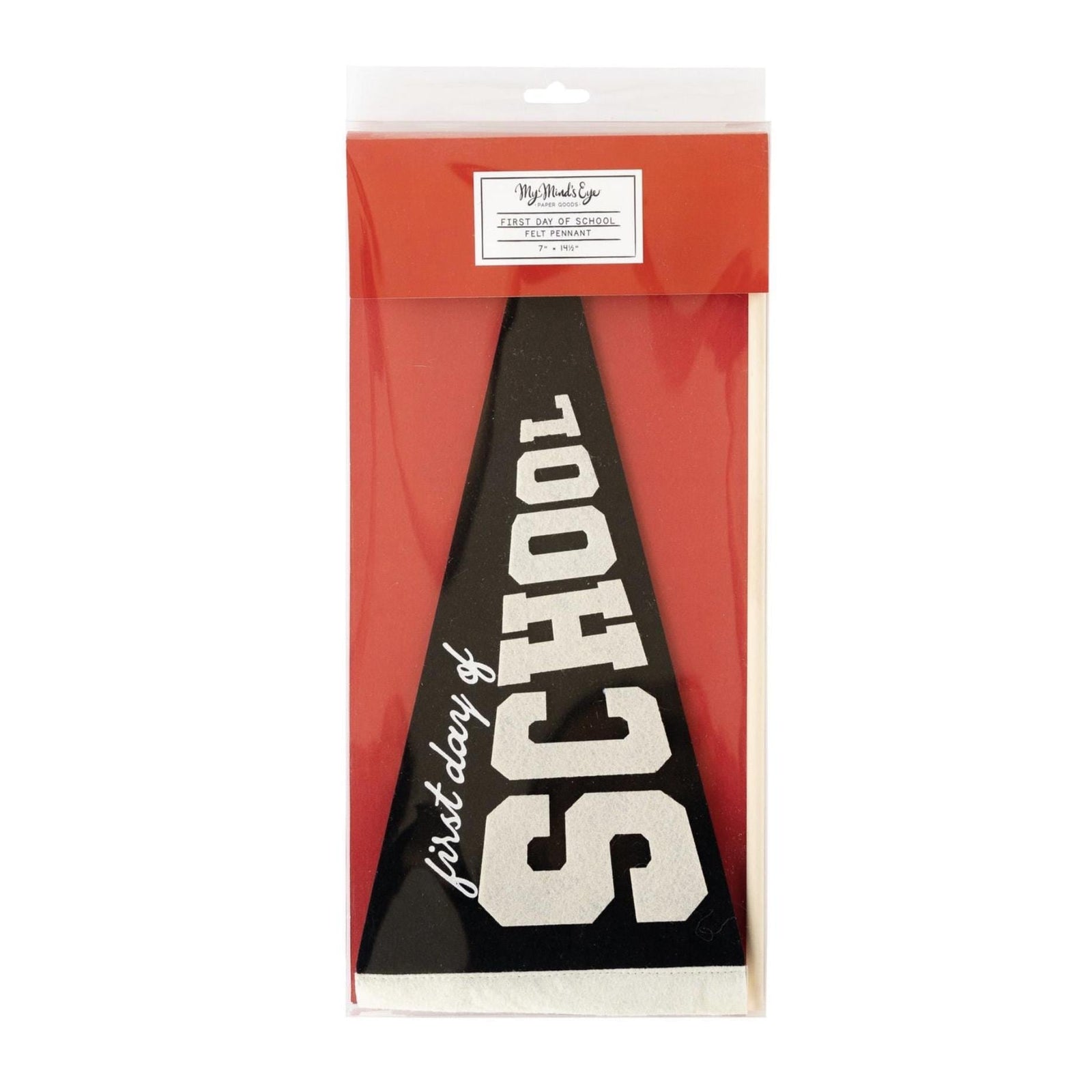 First Day of School Pennant Flag - Stesha Party