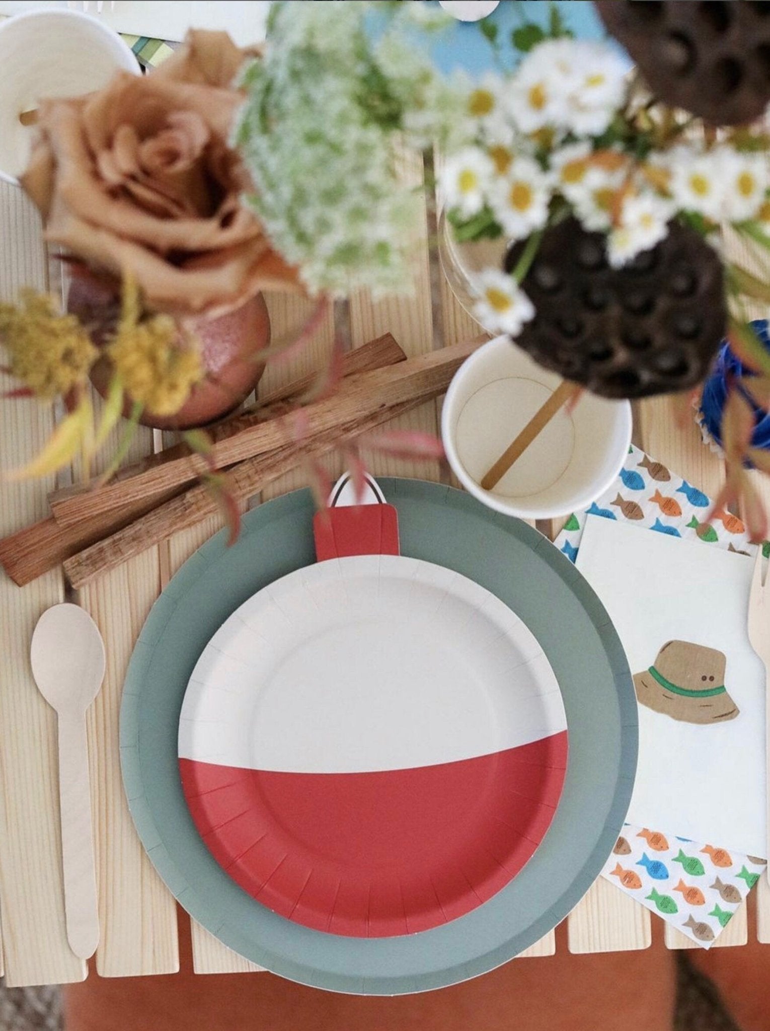 Fishing Party Napkins 16ct - Stesha Party