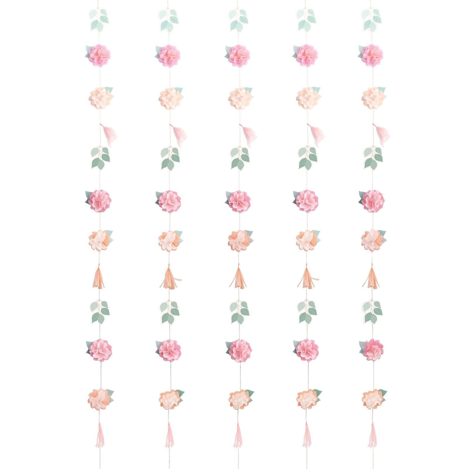 Floral Backdrop Decoration - Stesha Party