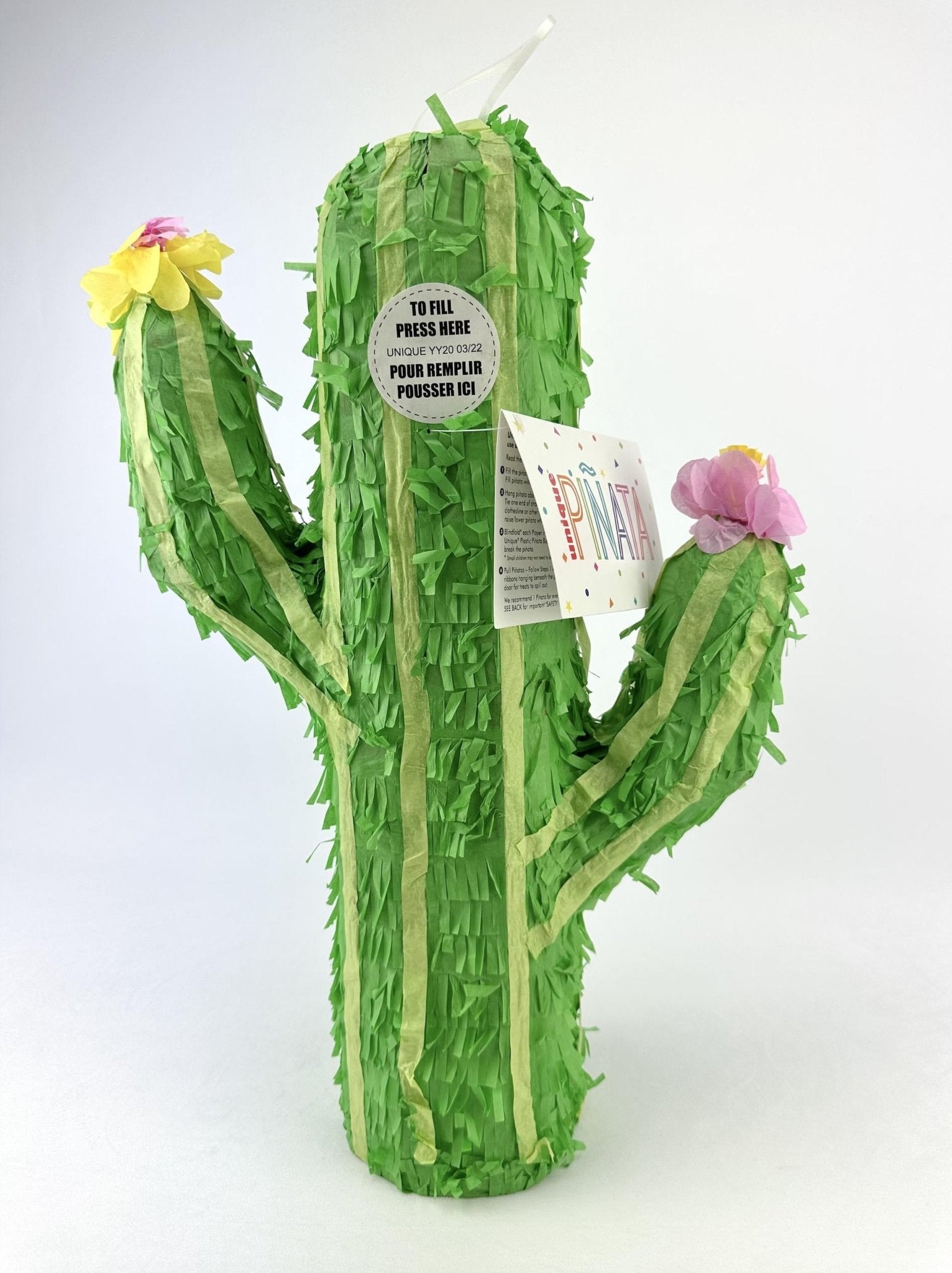 Floral Cactus Party Piñata - Stesha Party