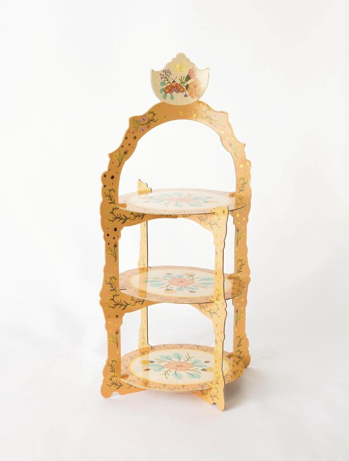 Floral Cupcake Stand - Stesha Party