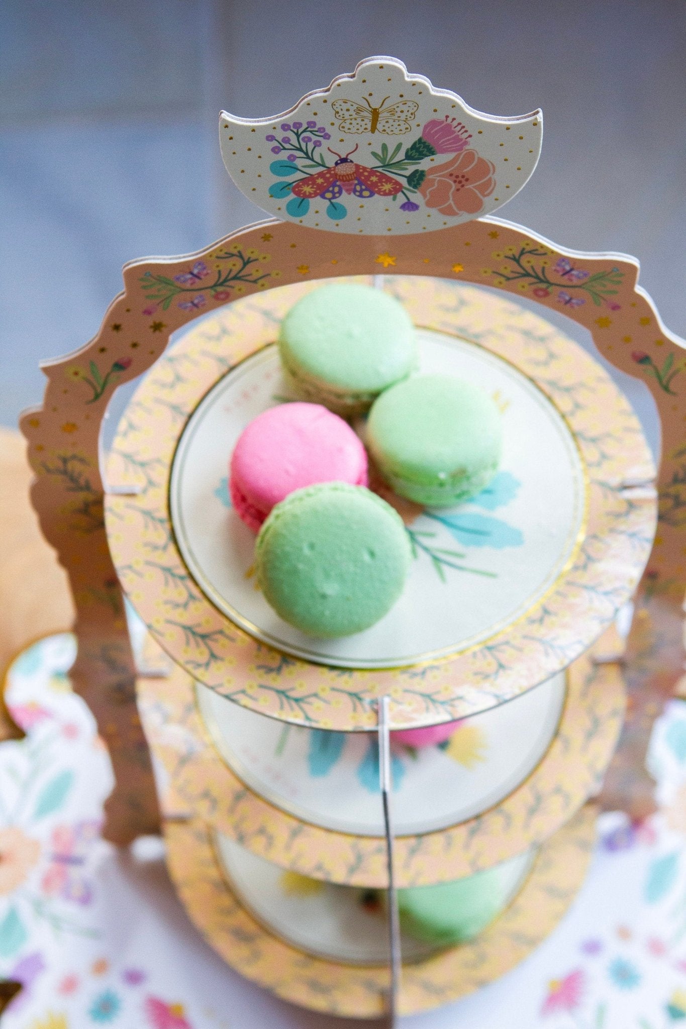 Floral Cupcake Stand - Stesha Party