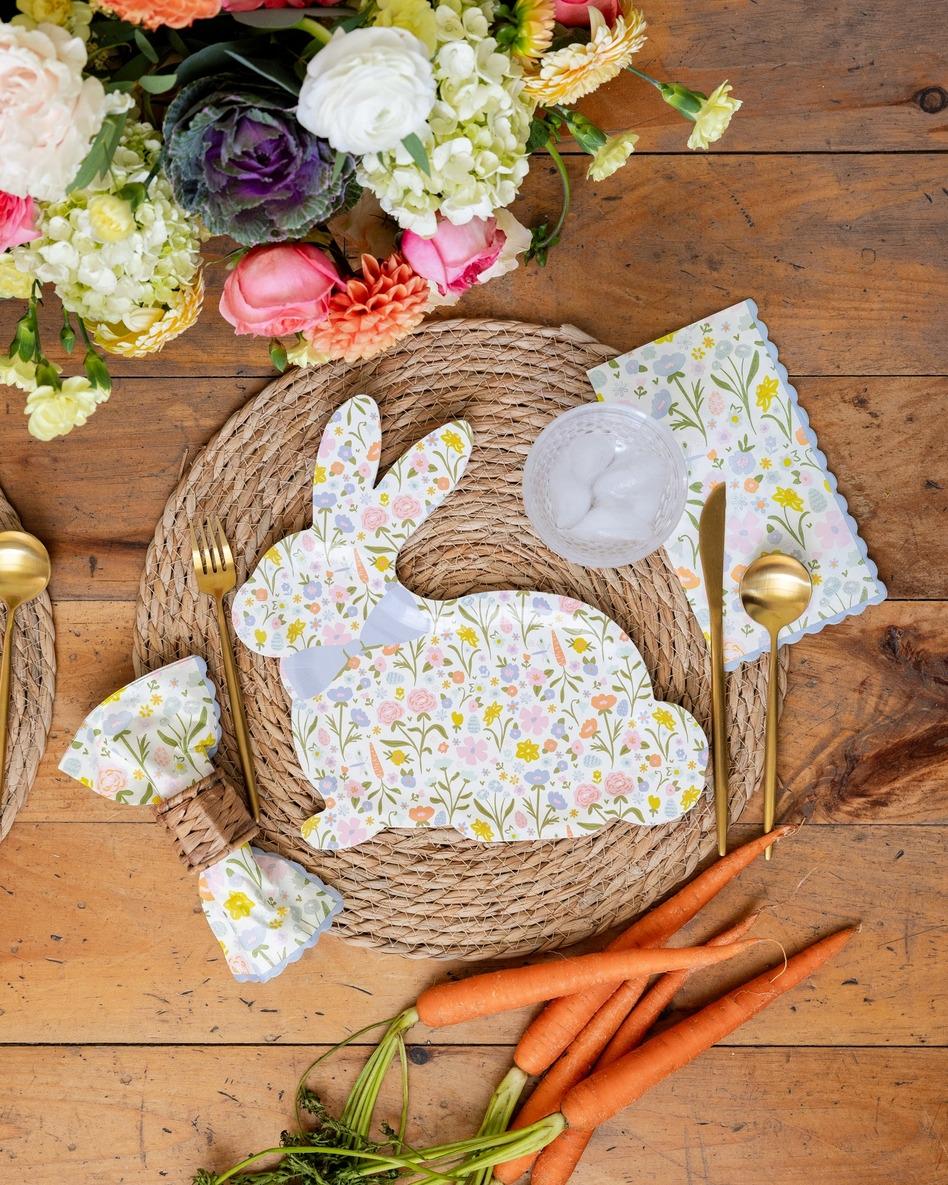 Floral Paper Napkins 24ct - Stesha Party