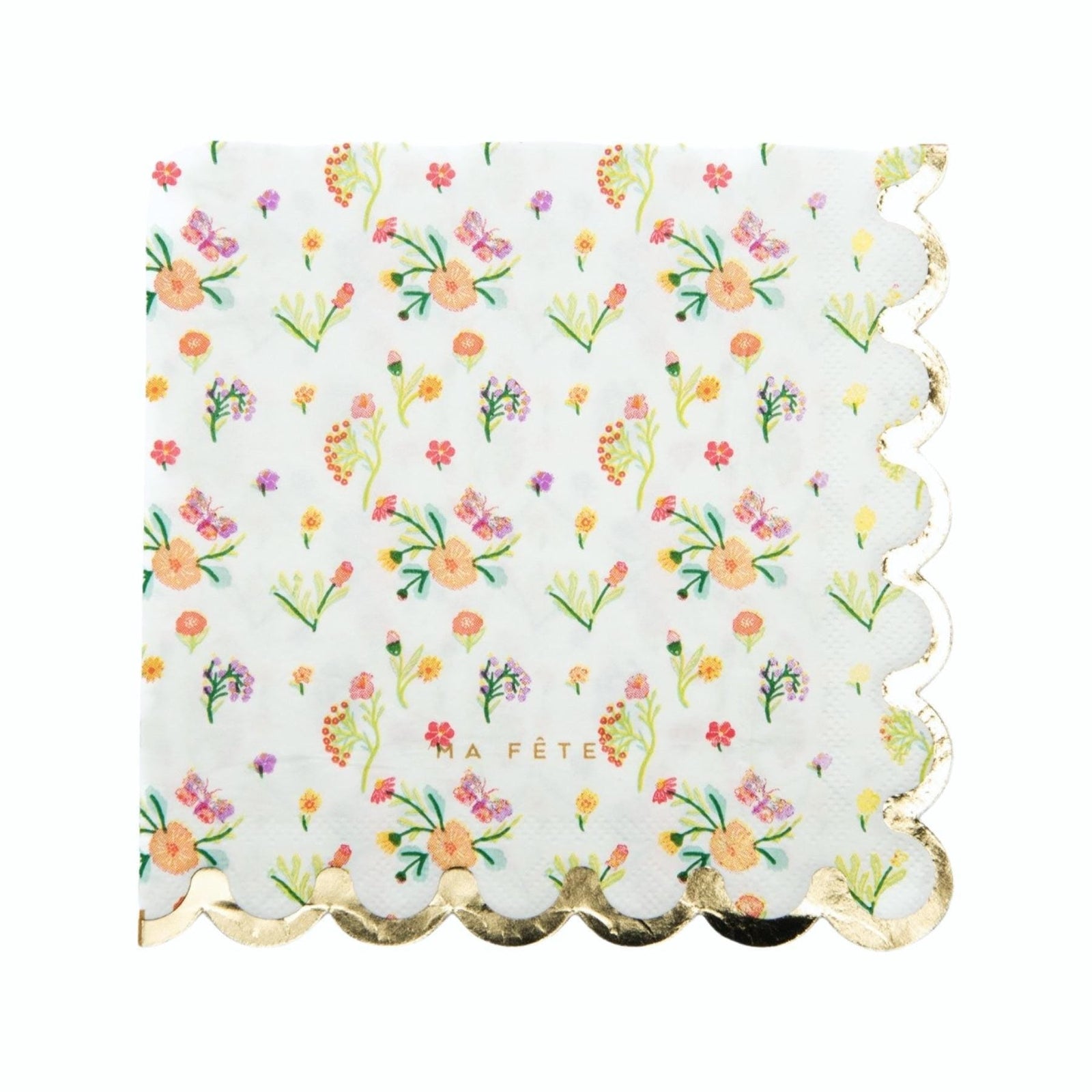 Floral Tea Party Napkins - Stesha Party
