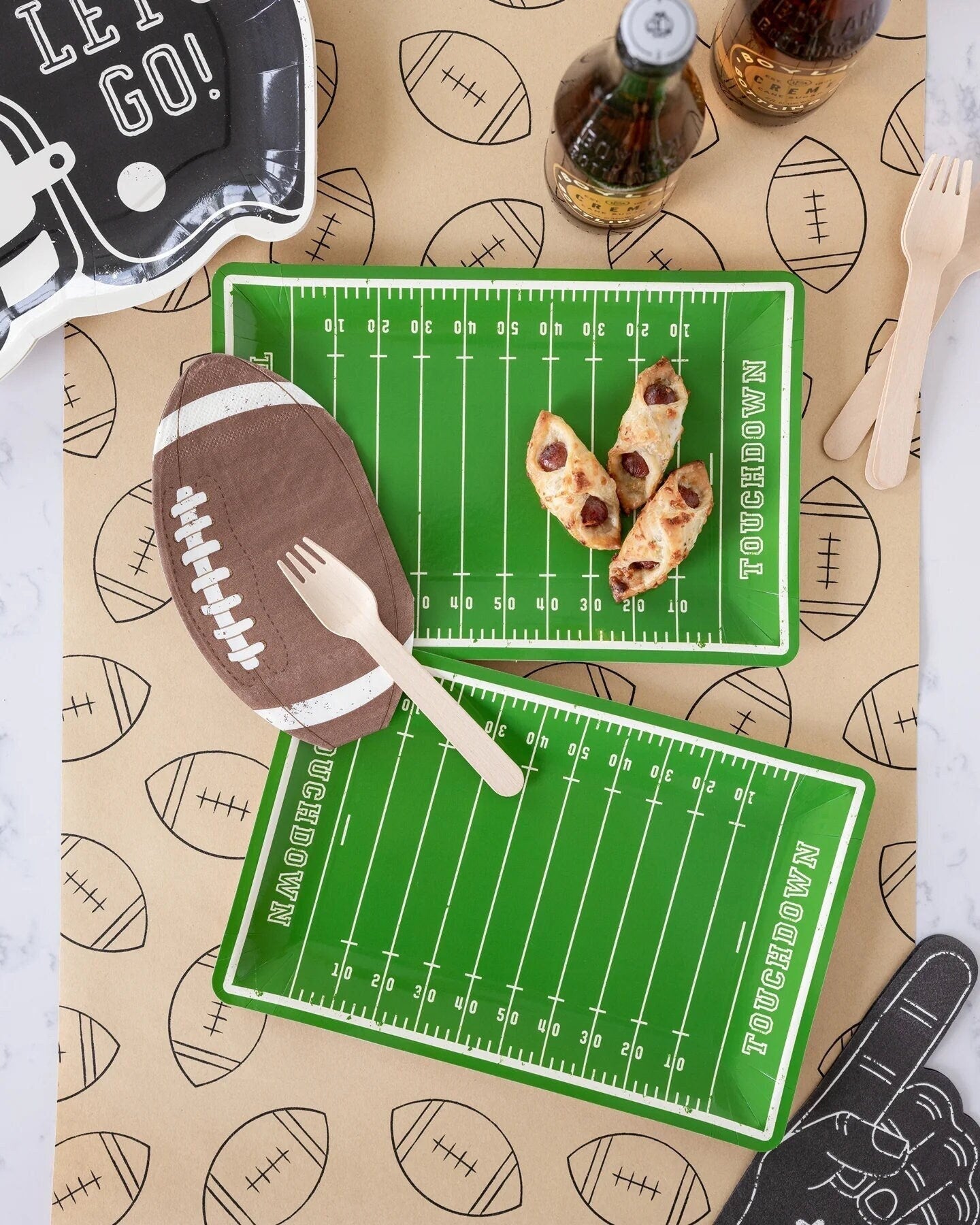 Football Sports Napkins - Stesha Party