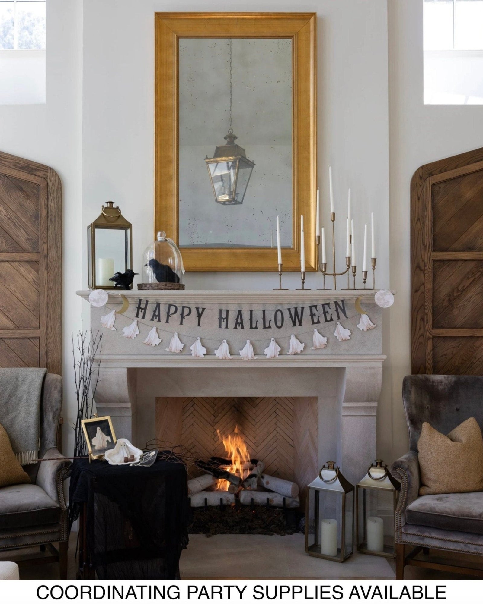 Ghost Frame Paper Plates - Stesha Party