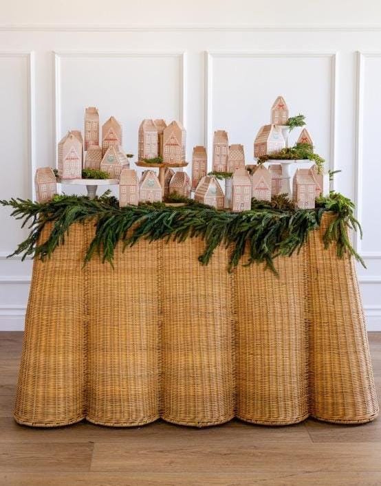 Gingerbread House Advent Boxes - Stesha Party