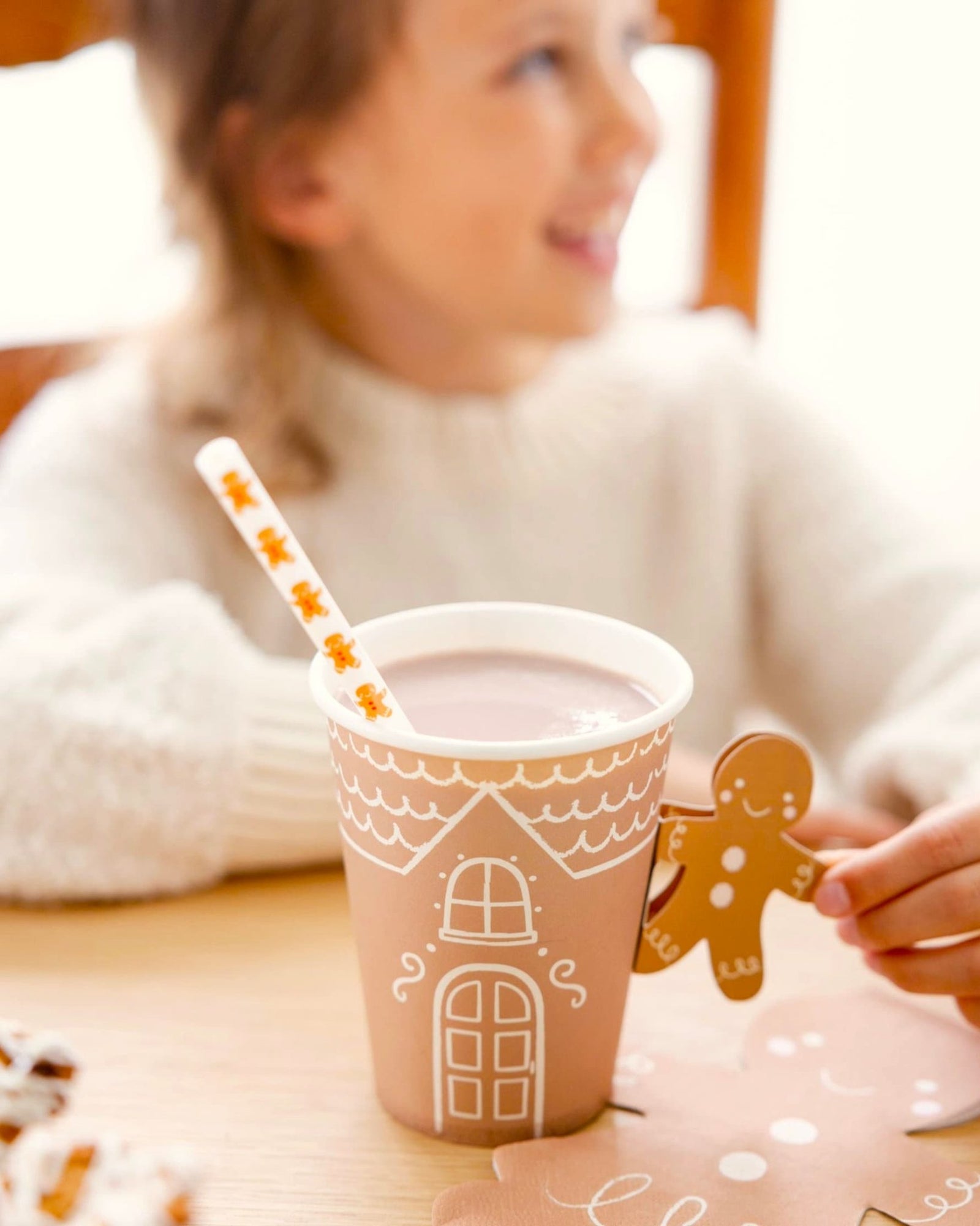 Gingerbread Party Cups - Stesha Party