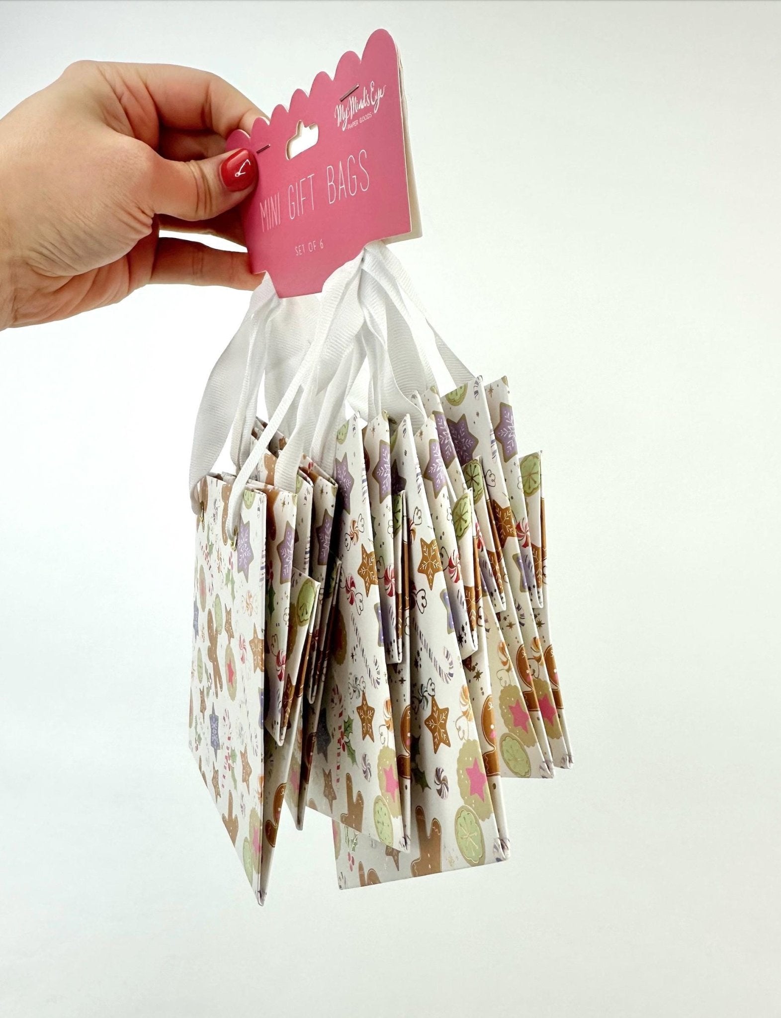 Gingerbread Small Gift Bags - Stesha Party