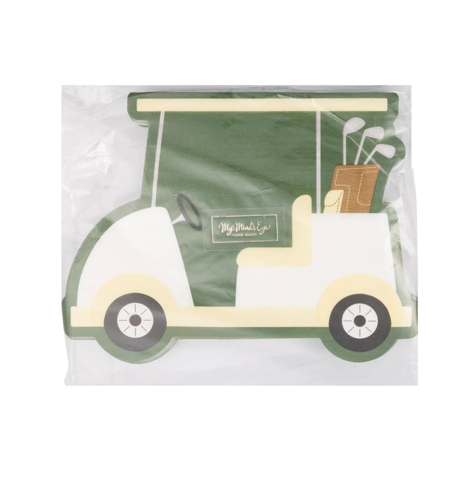 Golf Cart Party Napkins 24ct - Stesha Party