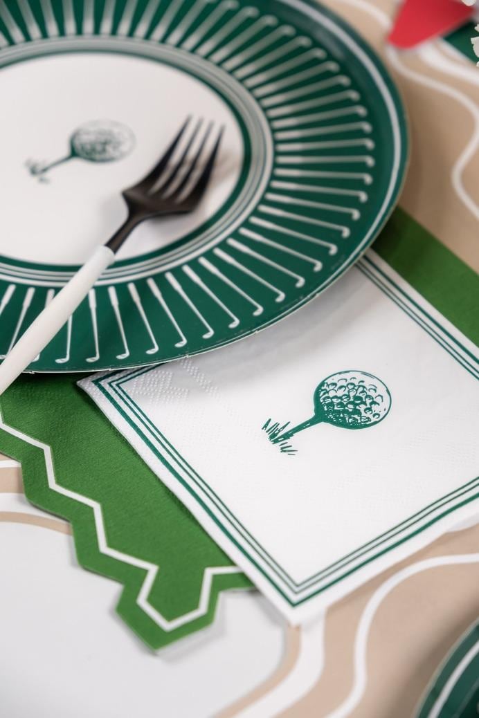 Golf Tee Napkins 16ct - Stesha Party