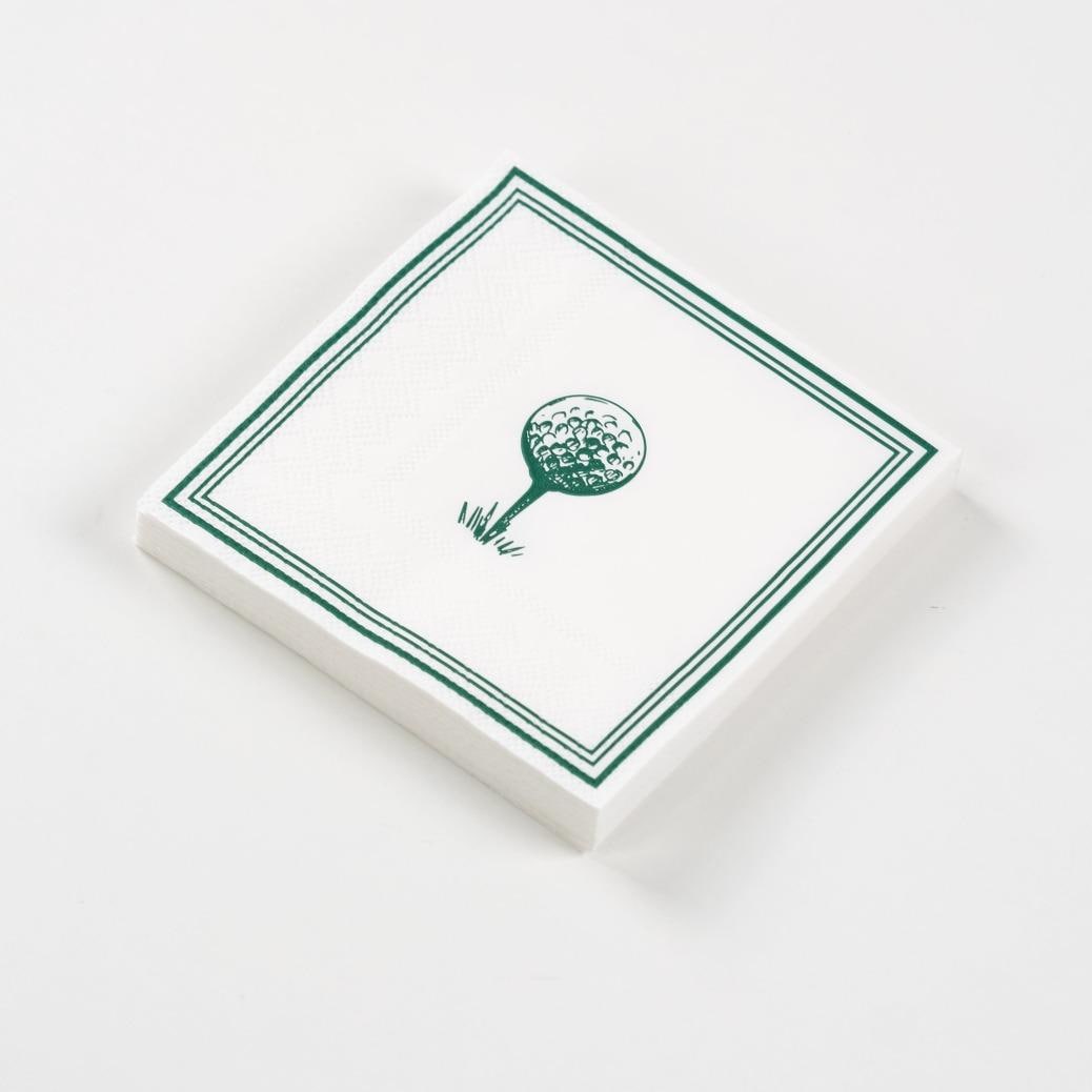Golf Tee Napkins 16ct - Stesha Party