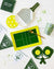 Green Pickleball Paddle Napkins 18ct - Stesha Party