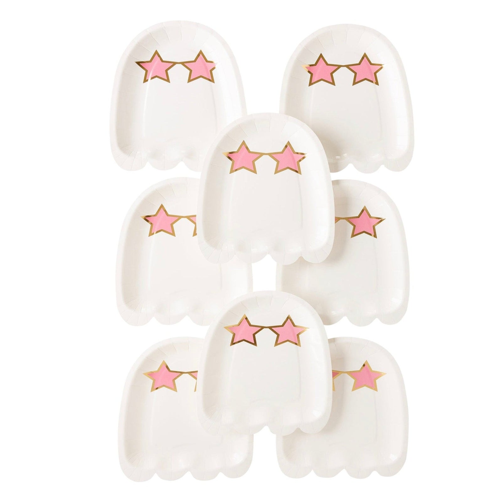 Groovy Ghost Plates - Stesha Party