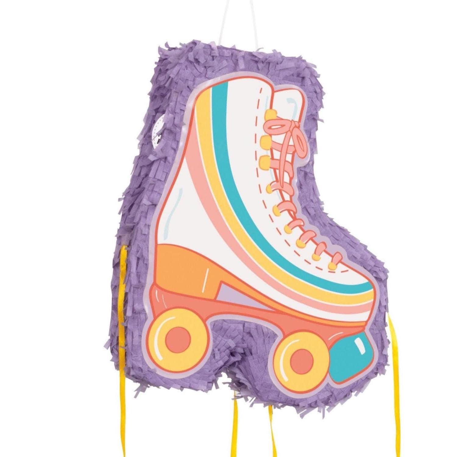 Groovy Roller Skate Party Piñata - Stesha Party