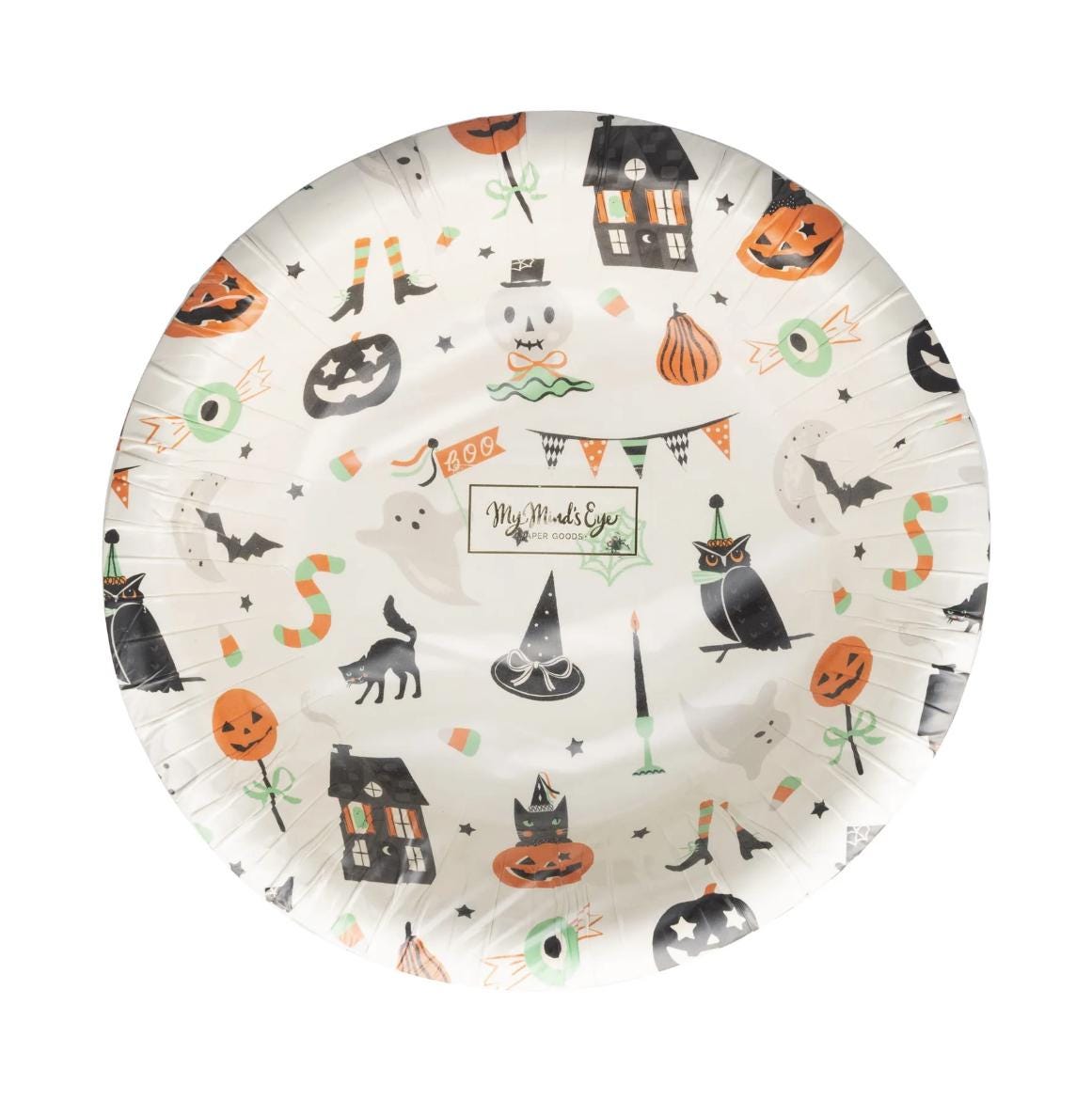 Halloween Paper Snack Bowls 8ct - Stesha Party