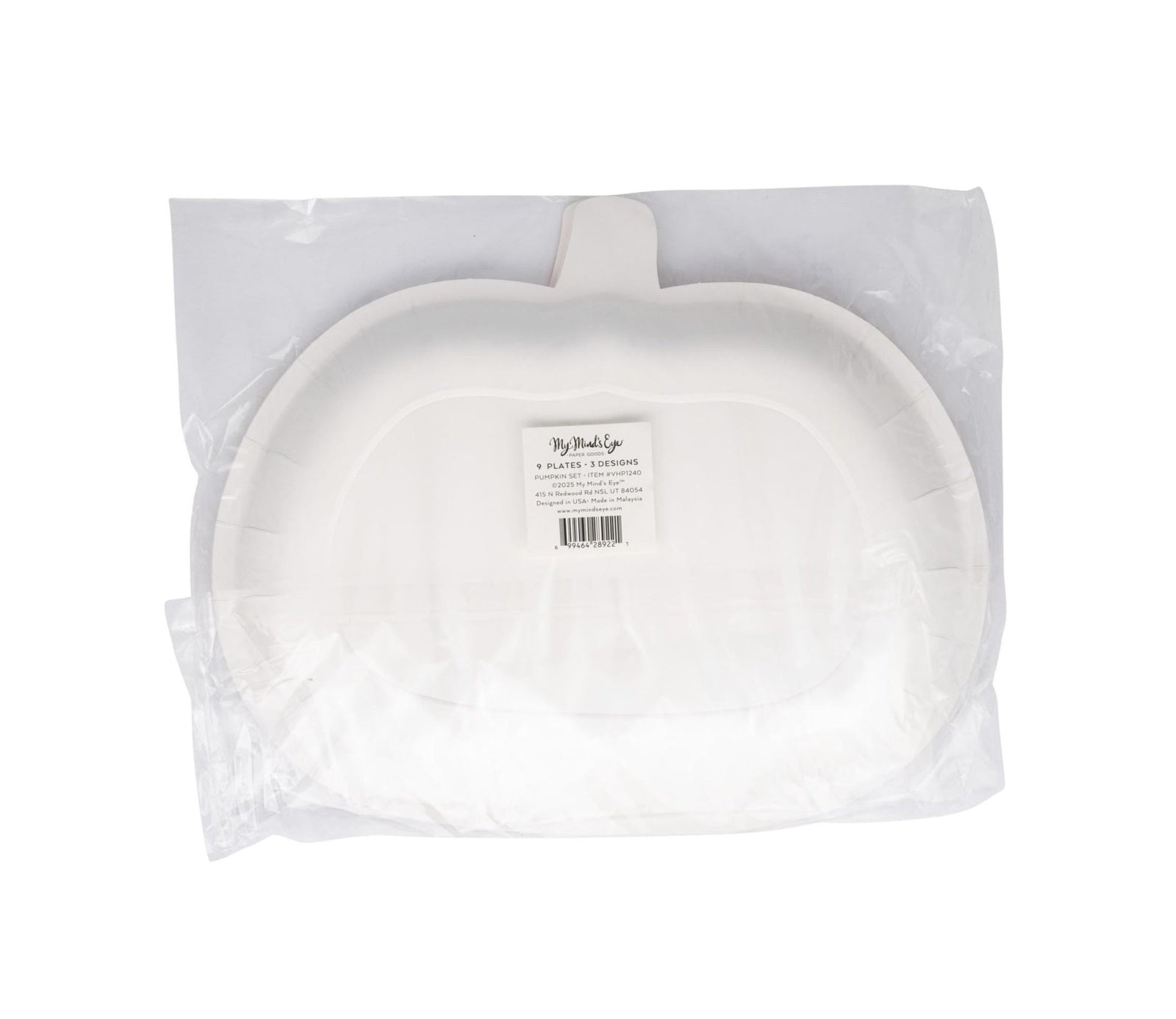 Halloween Pumpkin Plates 9ct - Stesha Party