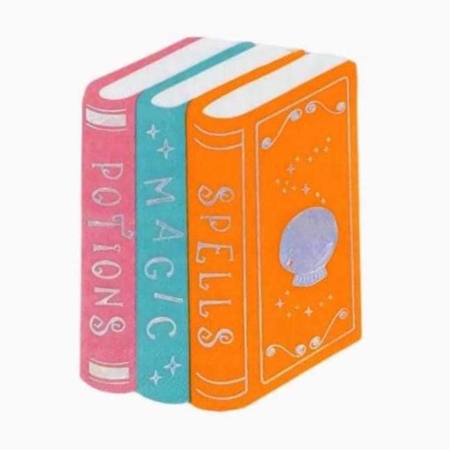 Halloween Spell Book Napkins 16ct - Stesha Party