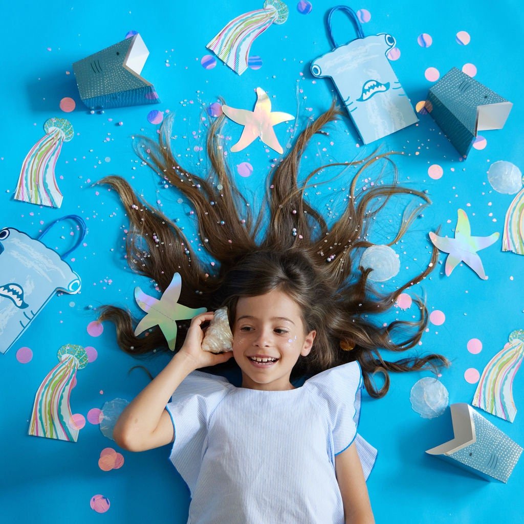 Hammerhead Shark Gift Bags 4ct - Stesha Party