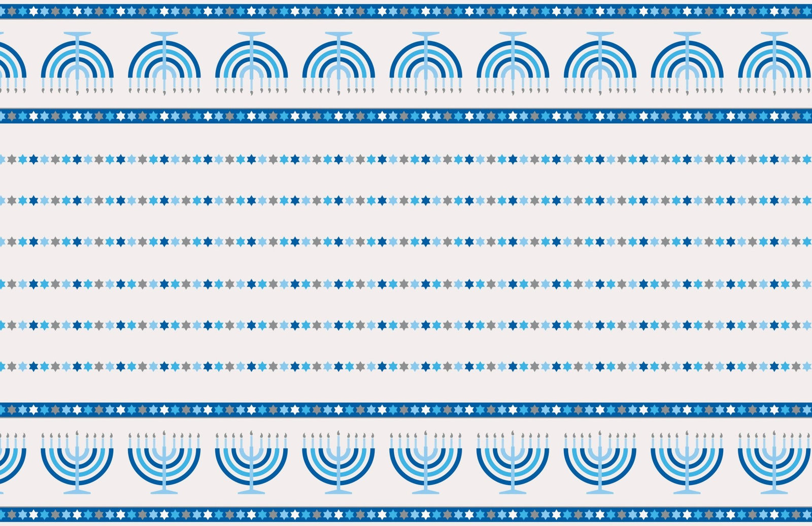 Hanukkah Party Tablecloth - Stesha Party