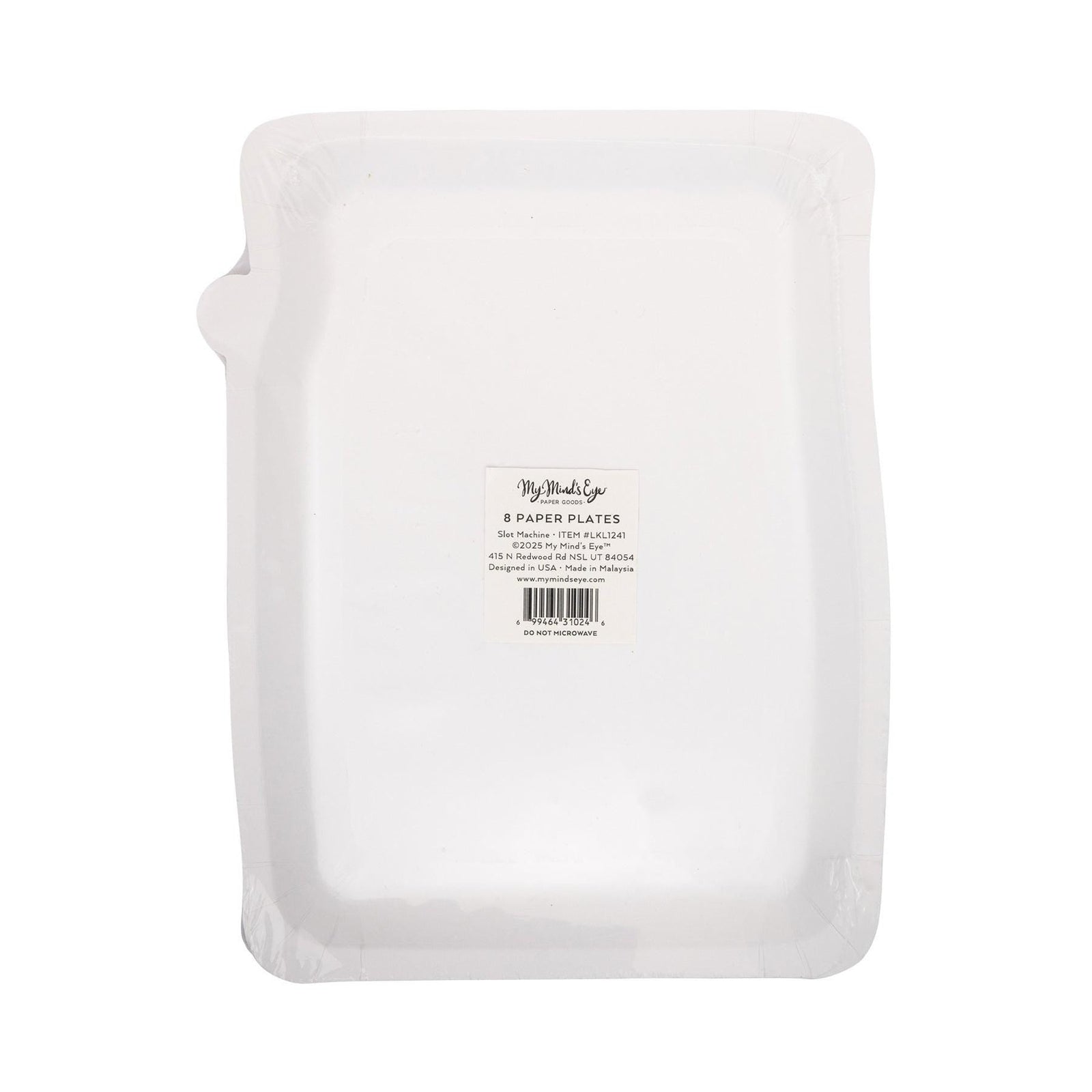 Heart Slot Machine Party Plates 8ct - Stesha Party