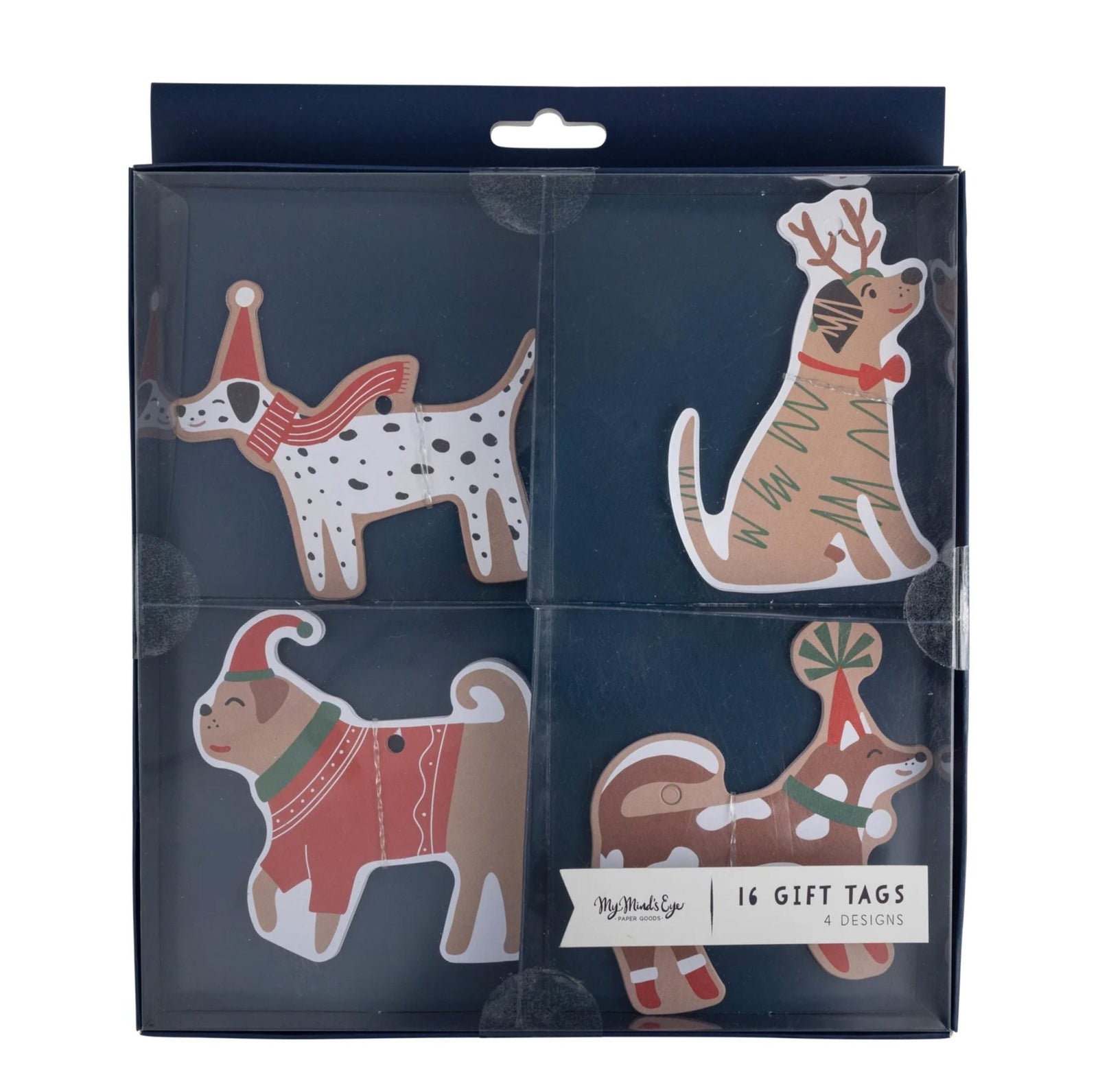 Holiday Dogs Gift Tag Set - Stesha Party