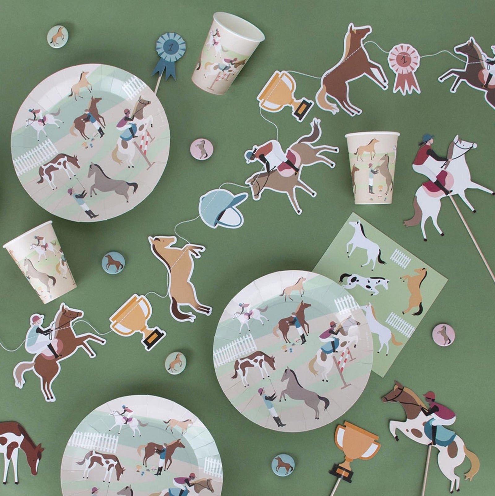 Horse Party Banner - Stesha Party