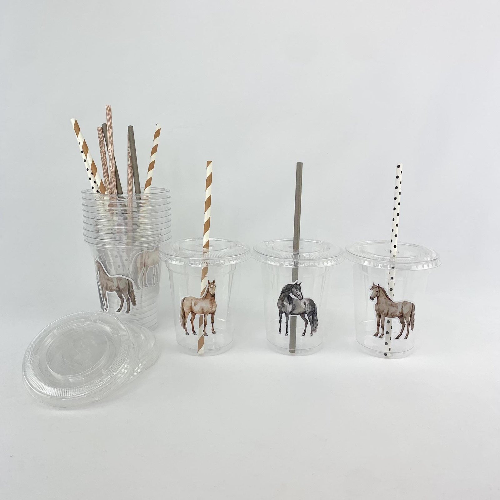 Horse Party Cups - Stesha Party