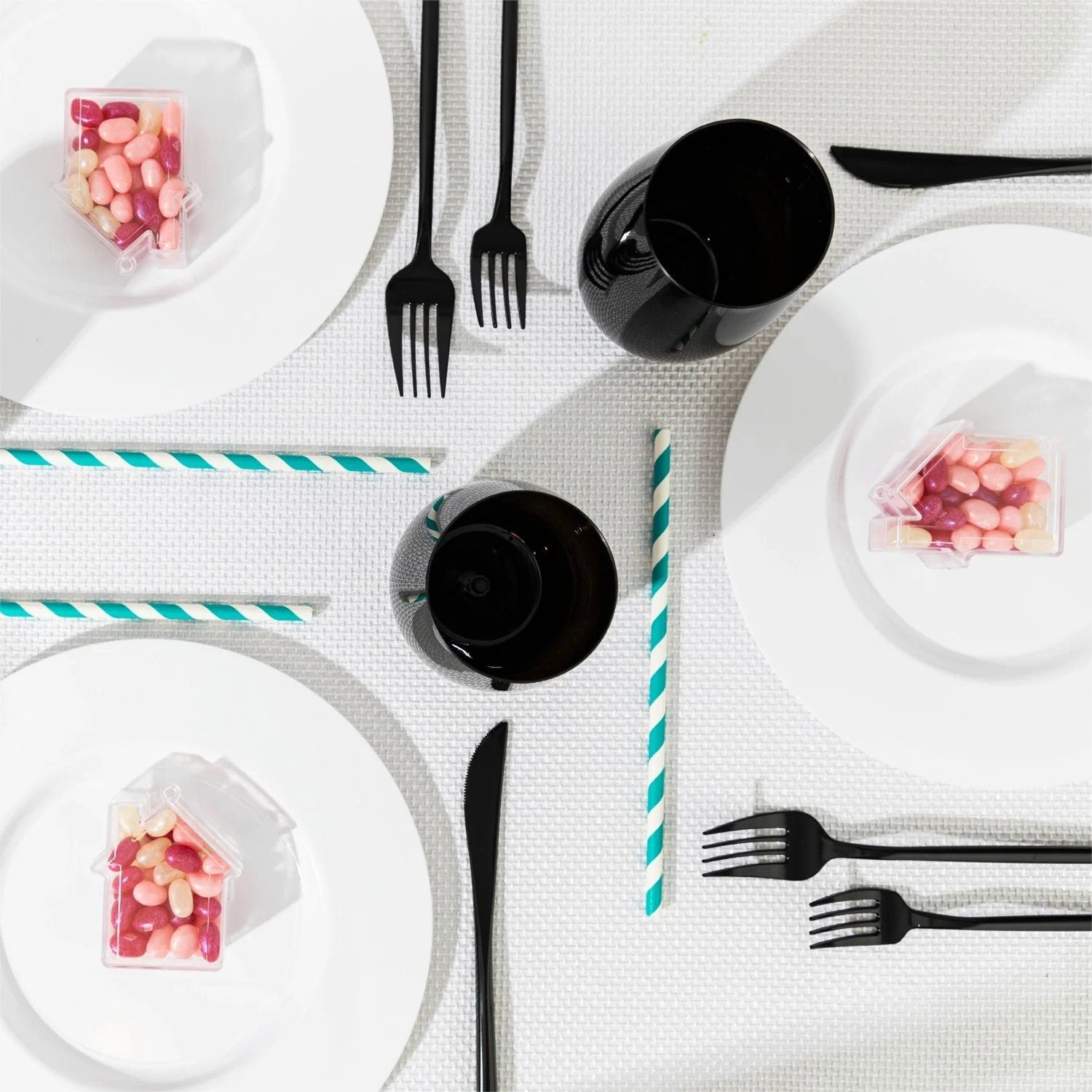 House Party Favor Boxes 12 Count - Stesha Party