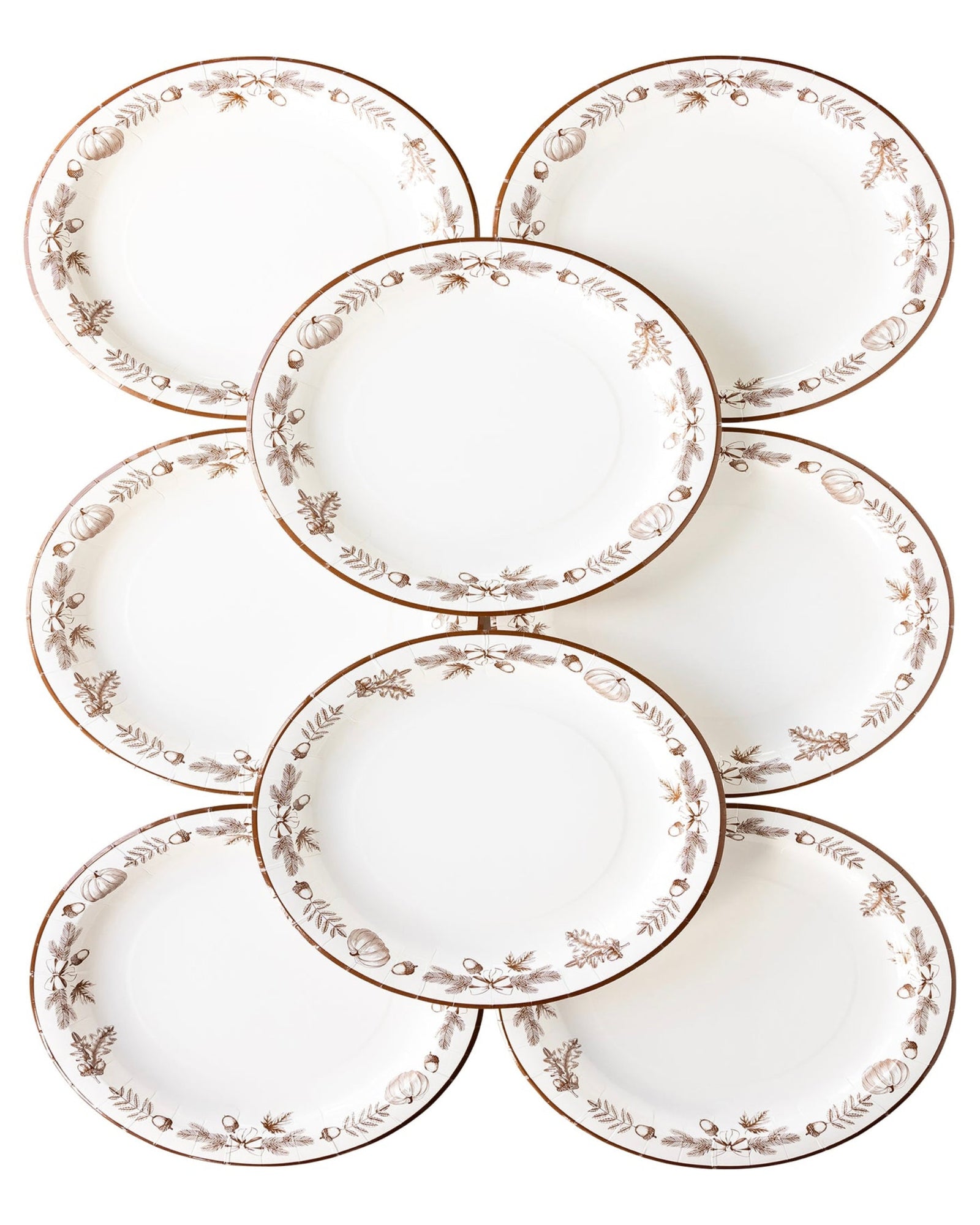 Fall Harvest Plates, Thanksgiving Party Supplies, Harvest Birthday Decorations, Friendsgiving Party, Fall Wedding Plates, Large Paper Plates